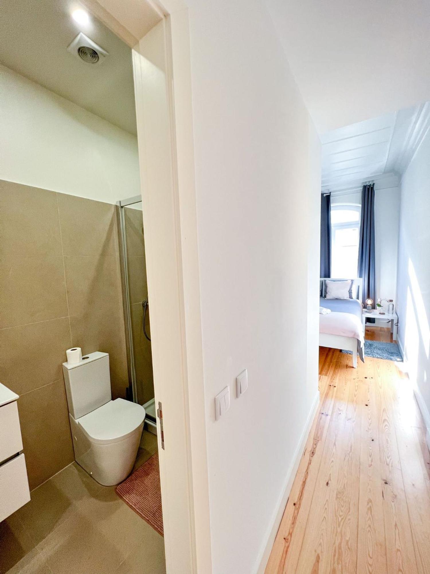 Cozy Room With Privative Bathroom On Rua Augusta Lisboa Eksteriør bilde
